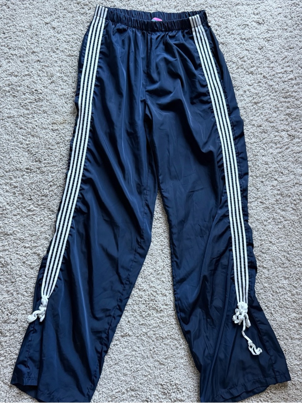 Edikted Pants with White Stripes